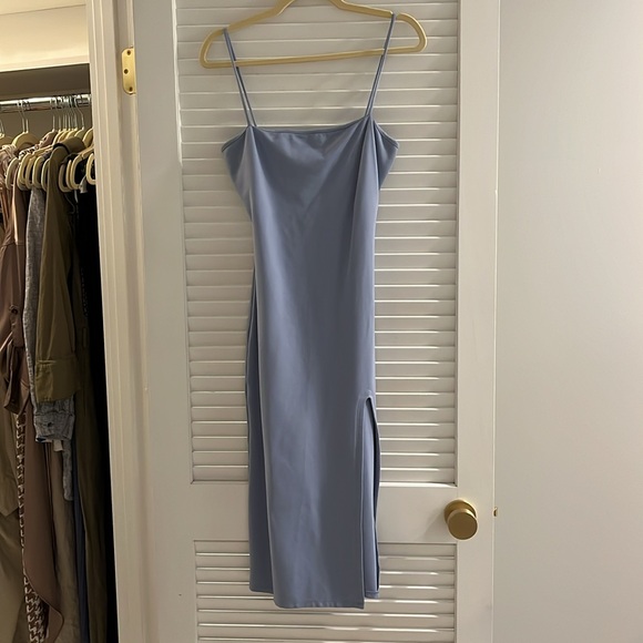 Lovers + Friends Women's Skylar Midi Dress Light Blue - Picture 4 of 6